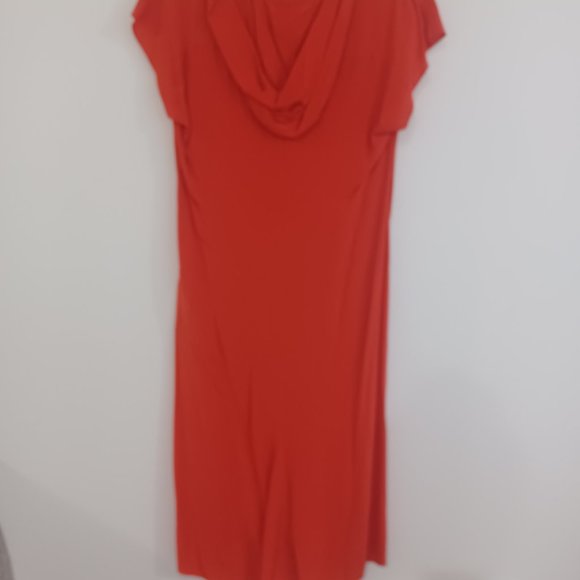 Rag & bone fire red dirdre hooded dress NWT - Picture 4 of 4